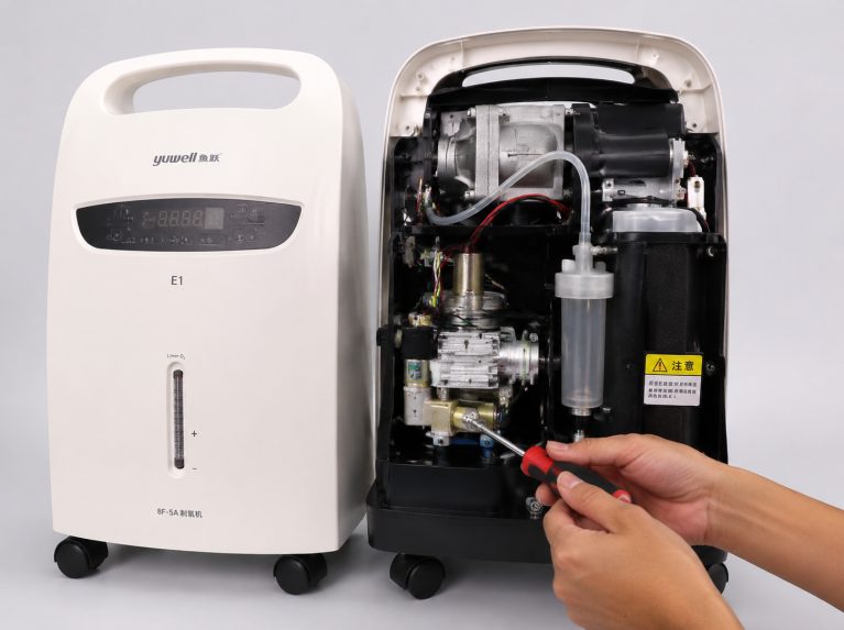 滁州鱼跃制氧机E1/E2/E3/E4故障代码维修